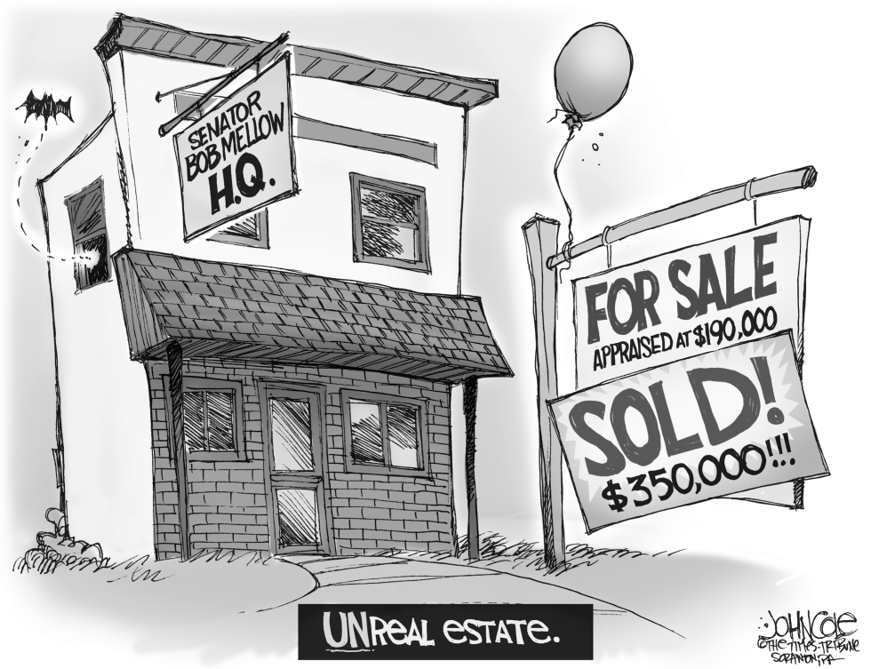 PA TOON -- Mellows Unreal Estate BW