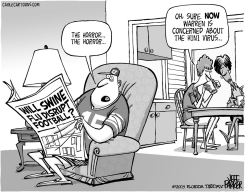 PIGSKINS AND SWINE FLU by Jeff Parker