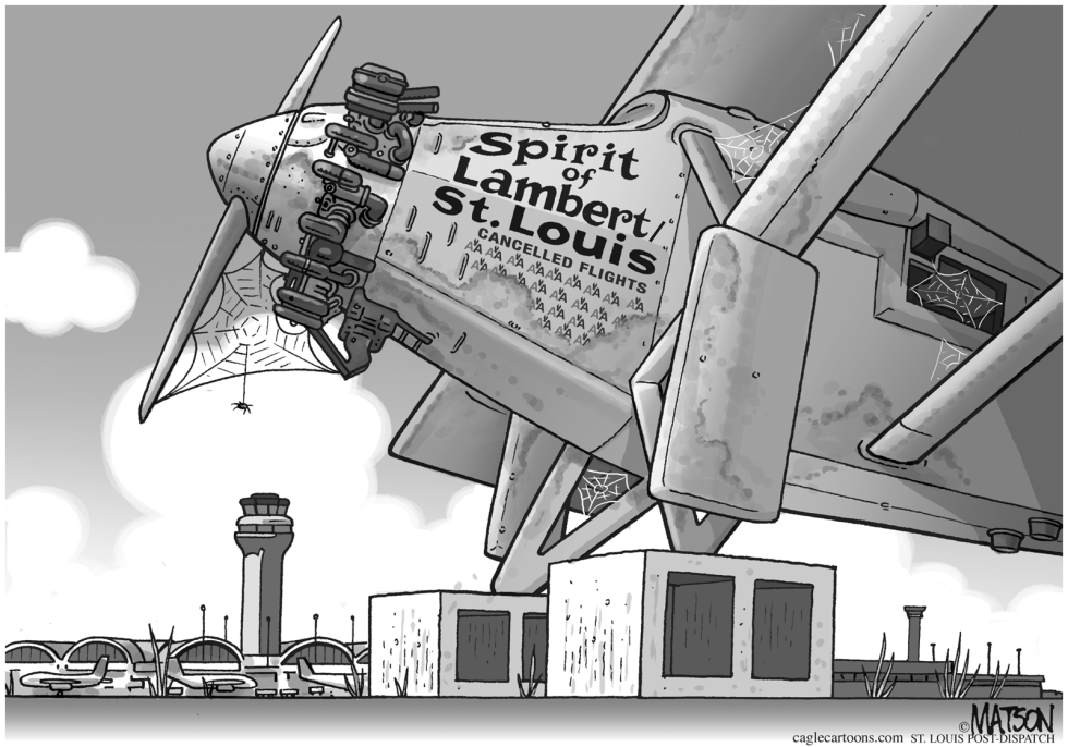  LOCAL-MO FEWER FLIGHTS OUT OF ST. LOUIS AIRPORT by RJ Matson