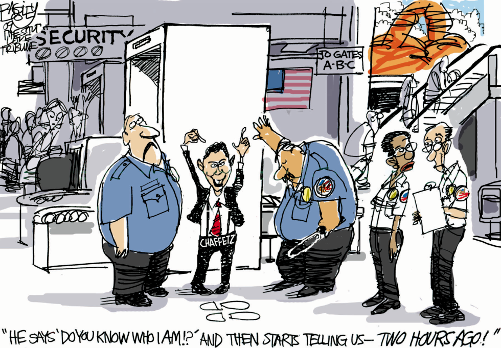 LOCAL Rep Chaffetz Chafes