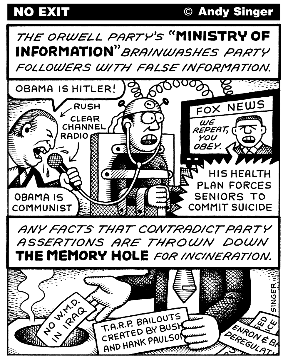 Orwell Party Ministry of Information
