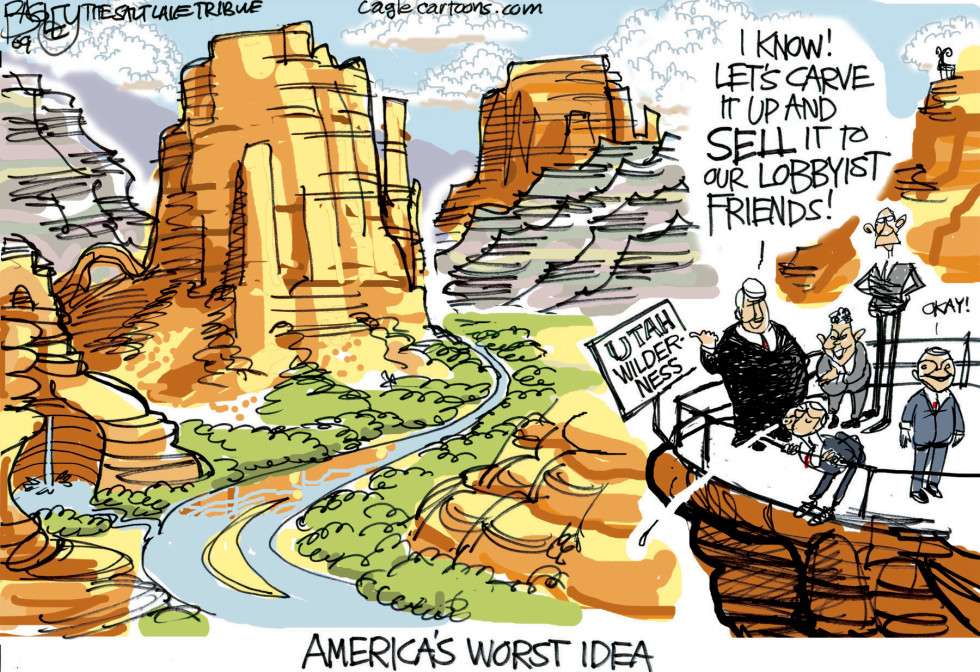  WILDERNESS LANDS by Pat Bagley