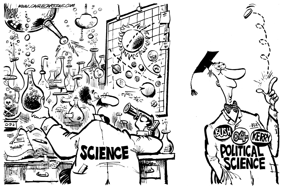  SCIENCE AND POLITICAL SCIENCE by Mike Lane