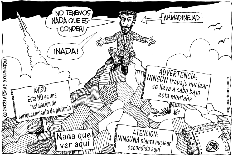 Montaña Nuclear en Iran