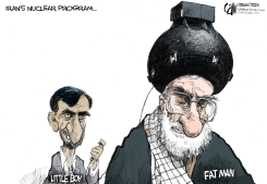 IRANIAN NUCLEAR PROGRAM by Cam Cardow