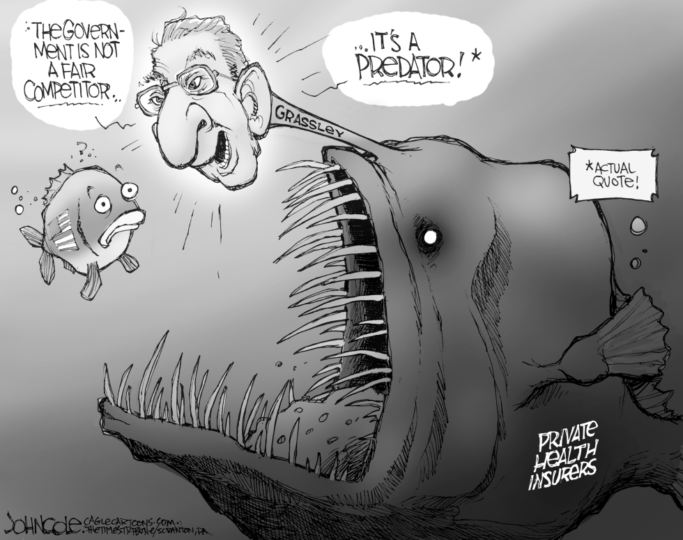 Grassley and the insurers BW