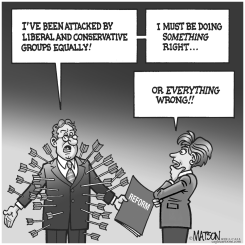 BIPARTISAN ATTACKS by R.J. Matson