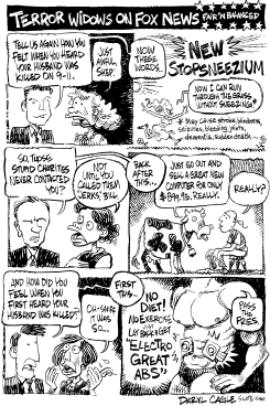 FOX TERROR WIDOWS TALL by Daryl Cagle