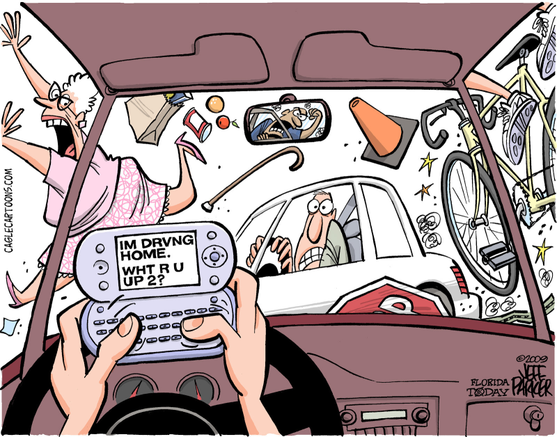 Driving Cartoon