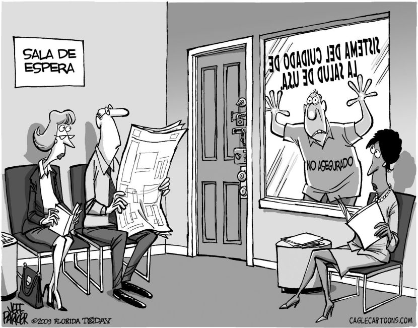 Encerrado fuera del Sistema de Salud