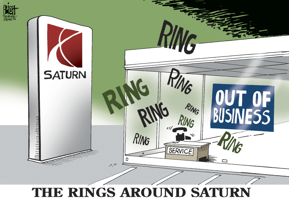 SATURNS RINGS, COLOR