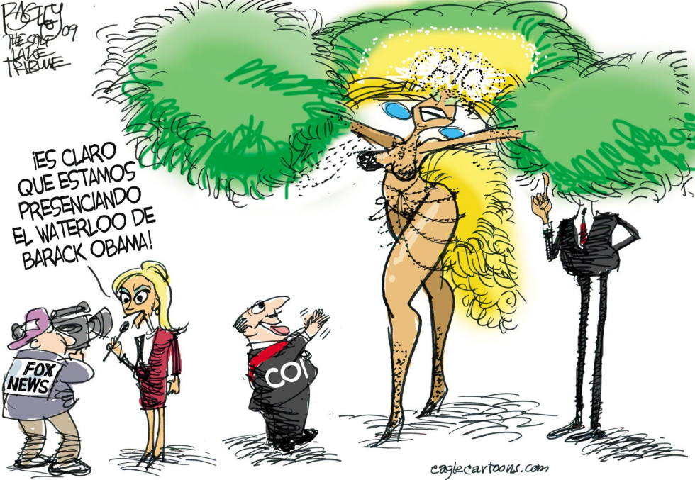  EL WATERLOO DE OBAMA  by Pat Bagley