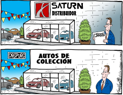 AUTOS SATURN /  by Bob Englehart
