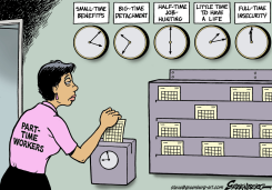 PART-TIME WORKERS by Steve Greenberg