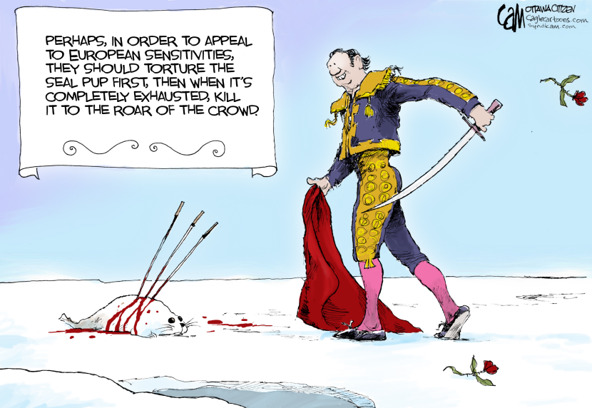 CANADA Seal Fight