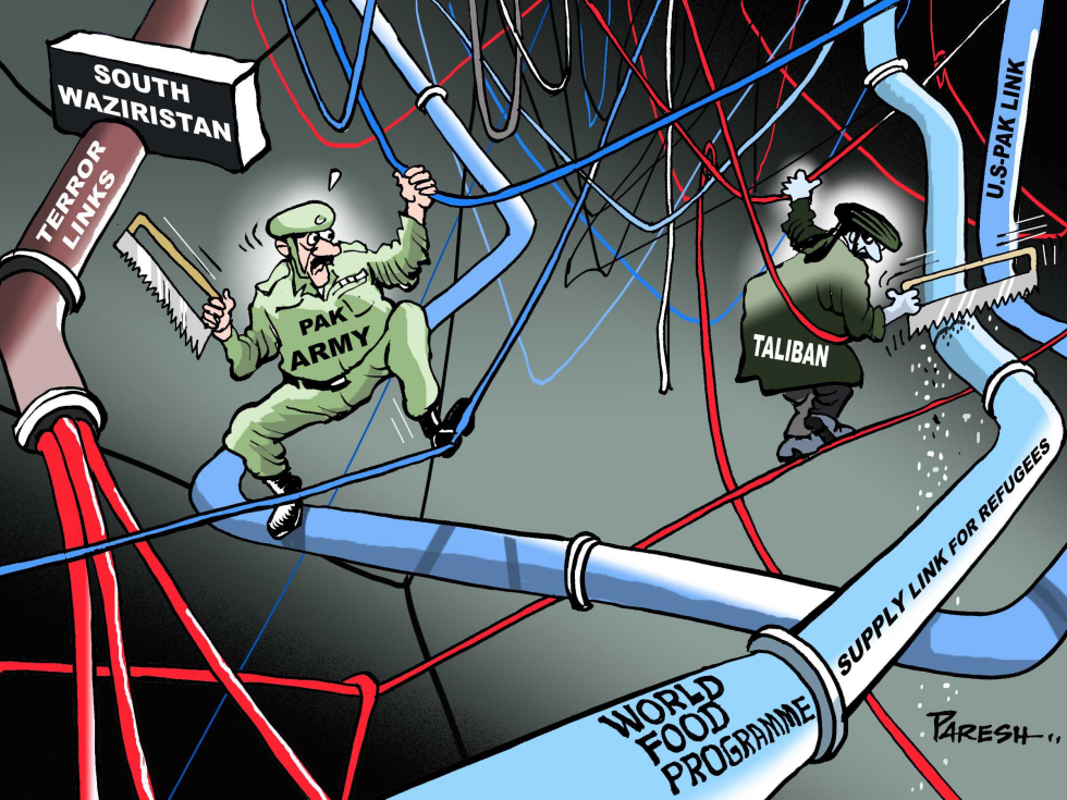  PAKISTAN  ARMY AND TALIBAN by Paresh Nath