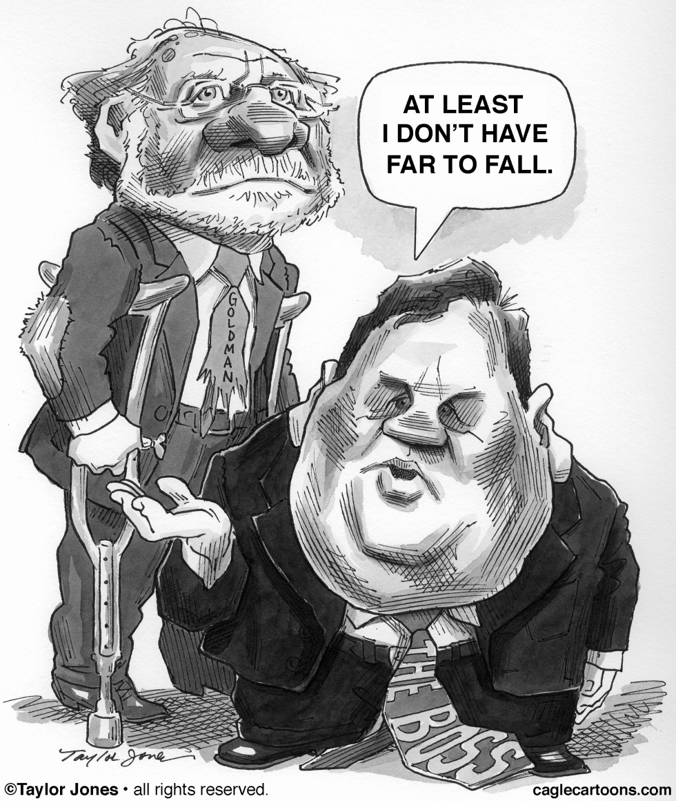  JON CORZINE AND CHRIS CHRISTIE - PERFECT TOGETHER by Taylor Jones