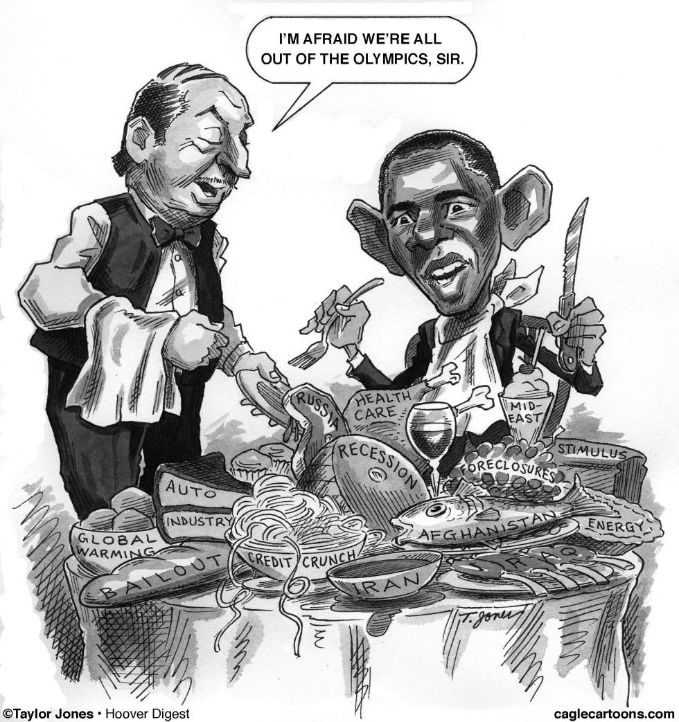 Barack Obama - Big Eater