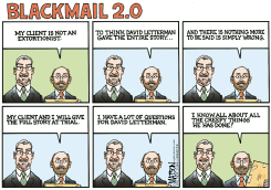 LETTERMAN BLACKMAILER by R.J. Matson