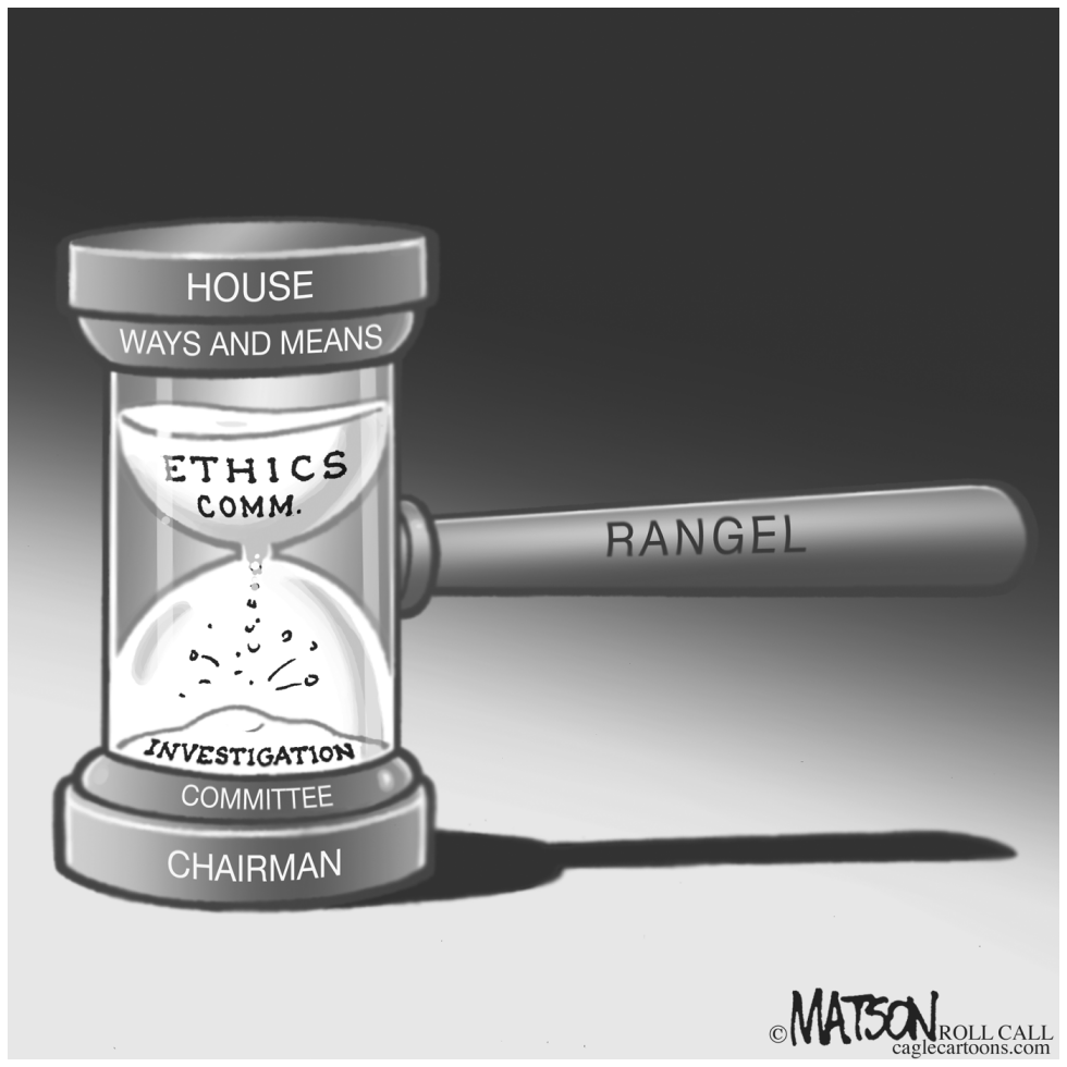  ETHICS COMMITTEE INVESTIGATES RANGEL by RJ Matson