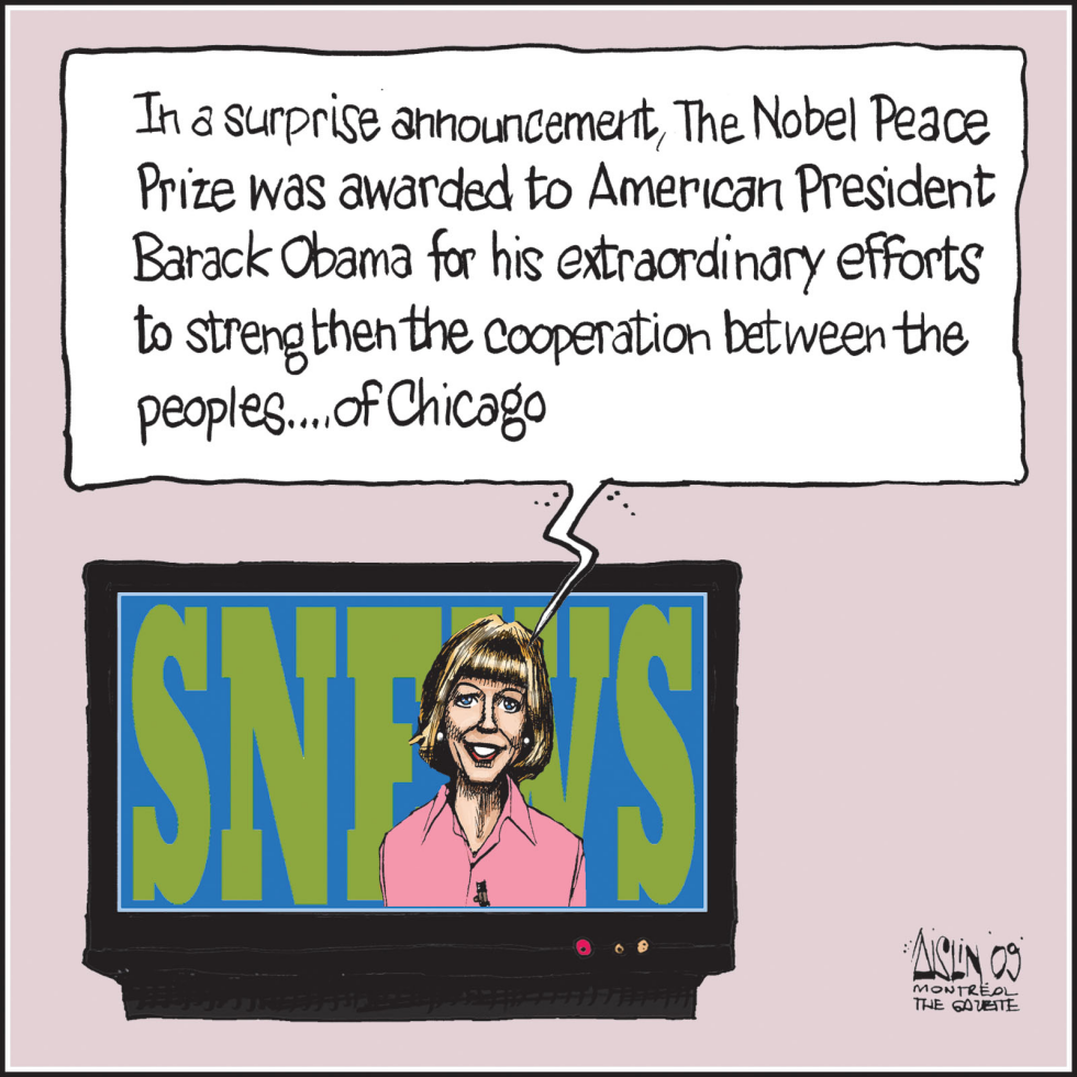 Obama gets Noble Peace Prize