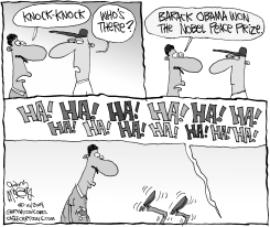 OBAMAS PEACE PRIZE by Gary McCoy