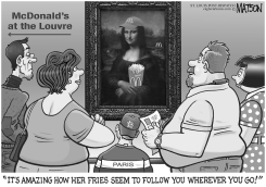 MCDONALD'S AT THE LOUVRE by R.J. Matson
