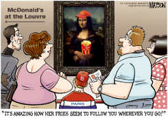 MCDONALD'S AT THE LOUVRE by R.J. Matson