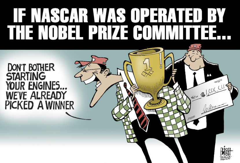 NOBEL AND NASCAR, COLOR