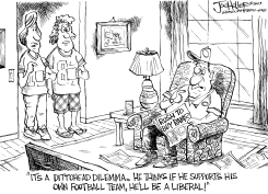 RUSH NFL OWNER by Joe Heller