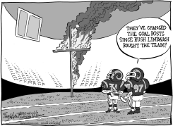 ST LOUIS RAMS by Bob Englehart