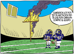 CARNEROS DE ST LOUIS /  by Bob Englehart