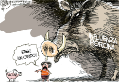 VACUNA PARA LA INFLUENZA / by Pat Bagley