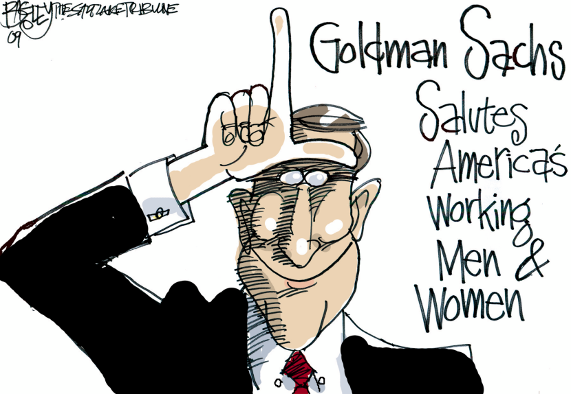 Goldman Sachs and Pillage