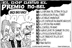 EL PREMIO NO-BEL DEL GOP by Monte Wolverton