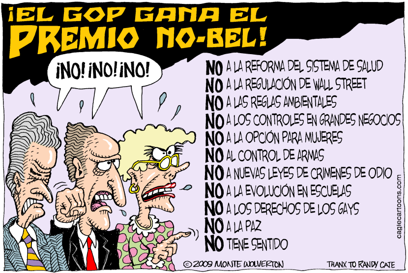 El Premio No-bel del GOP / COLOR