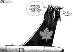 AIR CANADA by Cam Cardow