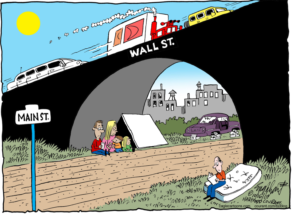 Wall Street/Main Street / COLOR