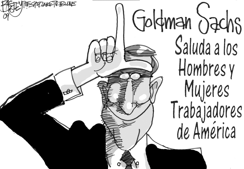 Goldman Sachs y el pillaje