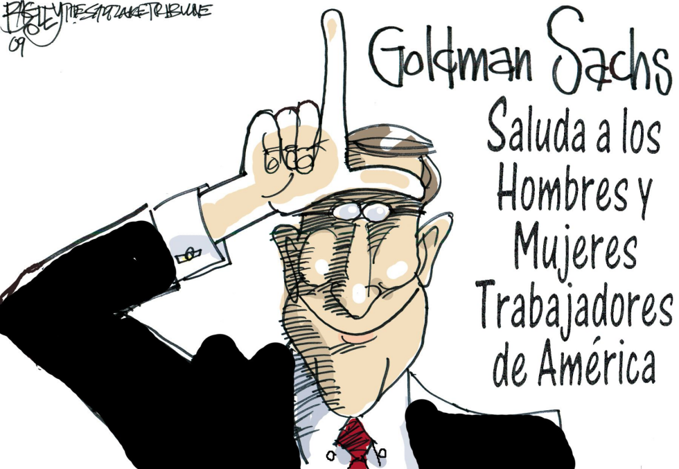 Goldman Sachs y el pillaje / COLOR