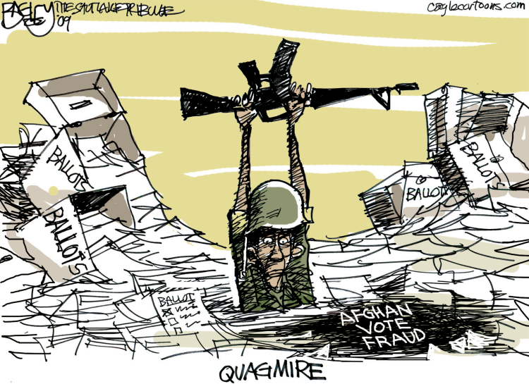 Image result for Afghan quagmirecartoon