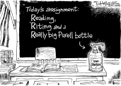 SCHOOL FLU by Joe Heller
