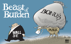 WALL STREET BONUS,  by Randy Bish