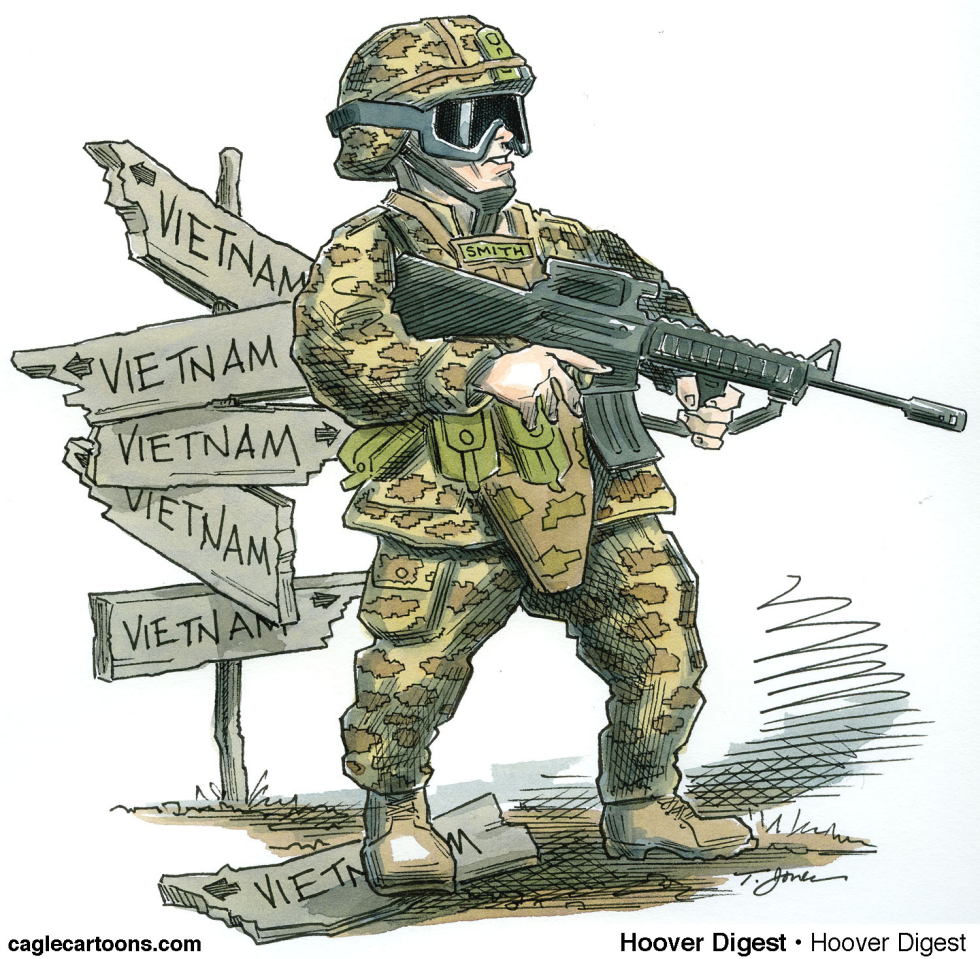 Soldier at the crossroads - COLOR