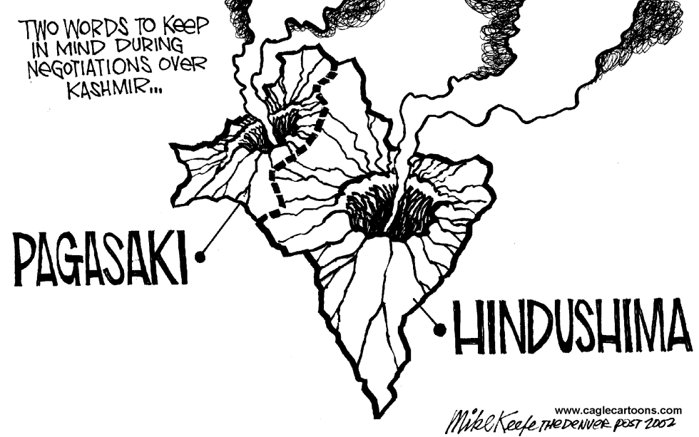  KASHMIR by Mike Keefe