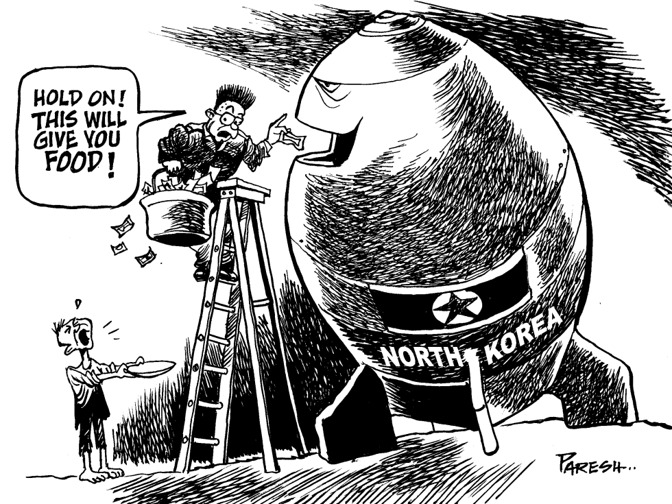 Feeding N.Korean bomb