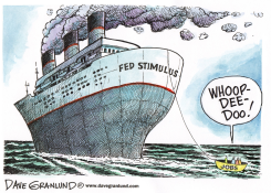 FEDERAL STIMULUS AND JOBS by Dave Granlund