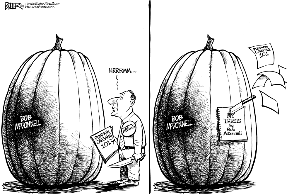 LOCAL VA - Creigh Deeds Pumpkin Carving