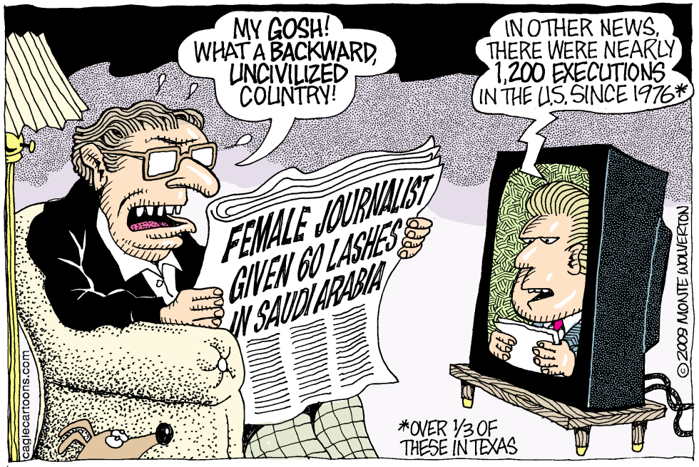 60 Lashes for Female Saudi Journalist COLOR