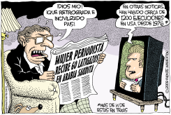 60 LATIGAZOS PARA MUJER PERIODISTA by Monte Wolverton